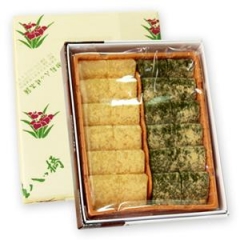 生八ツ橋二色(ニッキ・抹茶風味の詰め合わせ)
